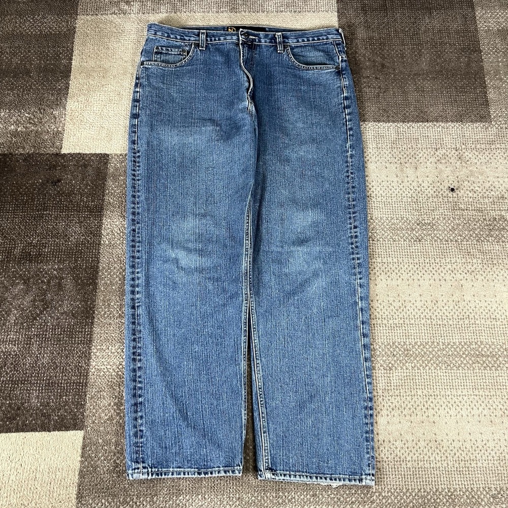 Y2K Nautica Baggy Denim Jeans Mens‎ Size 38X32 Skater Relaxed